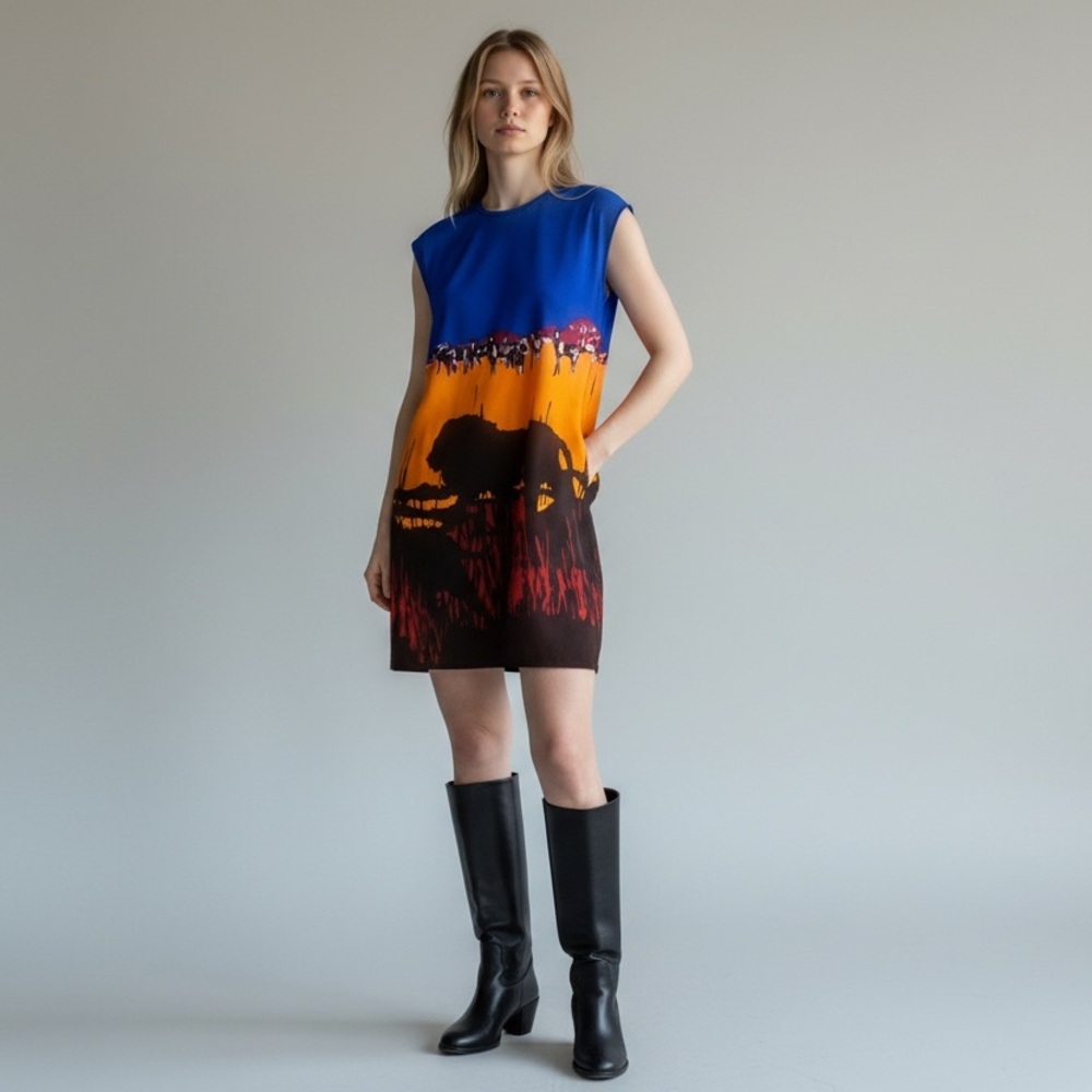 Diane Von Furstenberg Orange Fabric